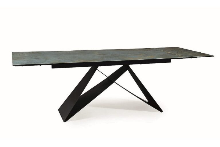 Раздвижной обеденный стол WESTIN ceramic ossido verde 160-240x90cmÂ â€” Ð¸Ð·Ð¾Ð±Ñ€Ð°Ð¶ÐµÐ½Ð¸Ðµ 3