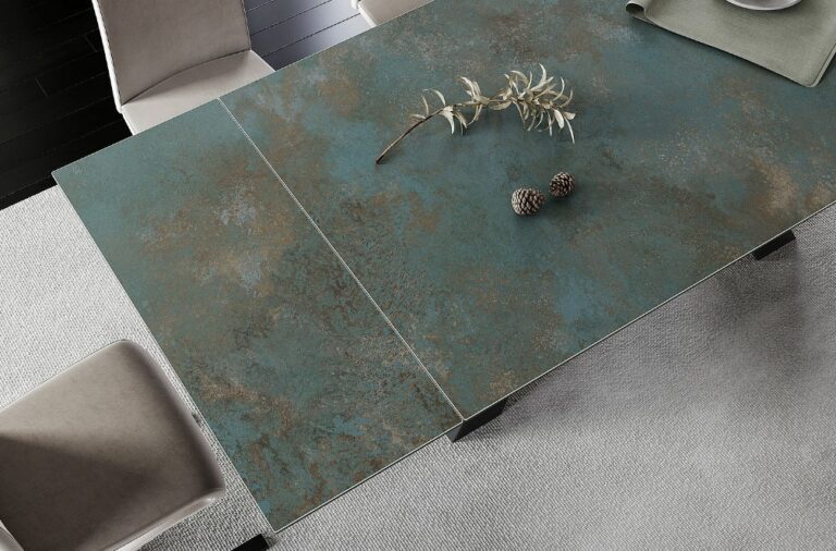 Раздвижной обеденный стол WESTIN ceramic ossido verde 160-240x90cmÂ â€” Ð¸Ð·Ð¾Ð±Ñ€Ð°Ð¶ÐµÐ½Ð¸Ðµ 4