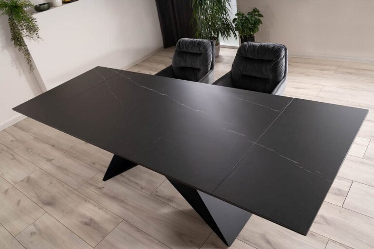 Раздвижной обеденный стол WESTIN ceramic sahara noir 160-240x90cmÂ â€” Ð¸Ð·Ð¾Ð±Ñ€Ð°Ð¶ÐµÐ½Ð¸Ðµ 7