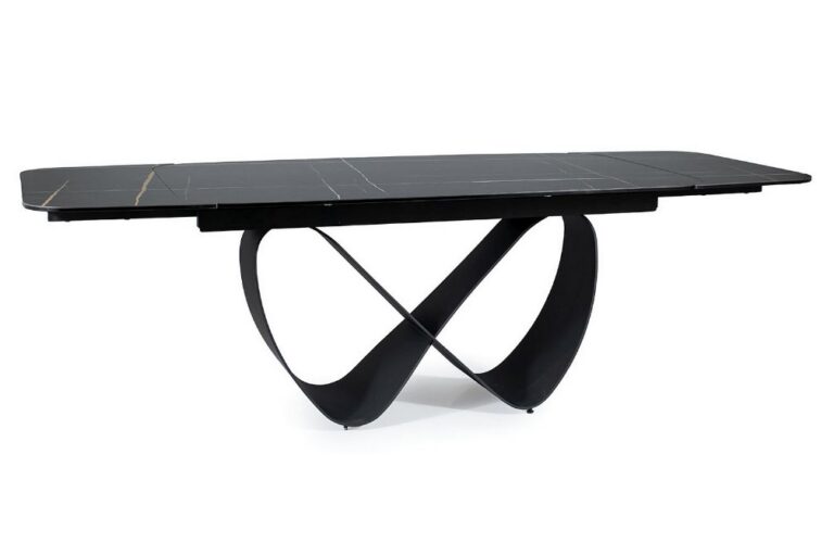 Раскладной обеденный стол INFINITY ceramic azario черный 160-240x95 cmÂ â€” Ð¸Ð·Ð¾Ð±Ñ€Ð°Ð¶ÐµÐ½Ð¸Ðµ 3