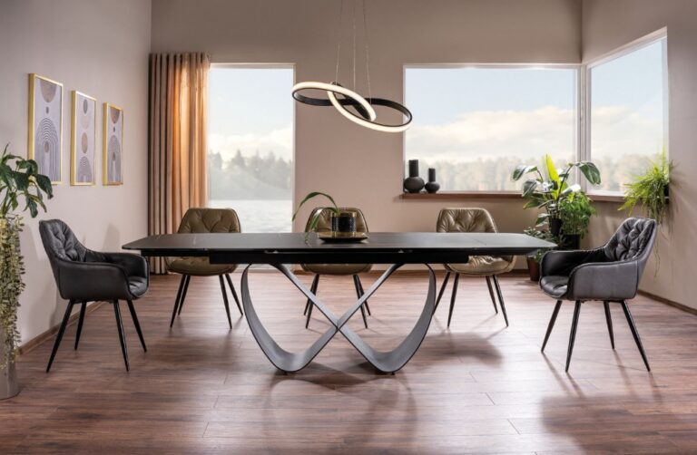 Раскладной обеденный стол INFINITY ceramic azario черный 160-240x95 cmÂ â€” Ð¸Ð·Ð¾Ð±Ñ€Ð°Ð¶ÐµÐ½Ð¸Ðµ 6