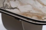 Раскладной обеденный стол INFINITY ceramic amber bianco/коричневый 160-240x95 cmÂ â€” Ð¸Ð·Ð¾Ð±Ñ€Ð°Ð¶ÐµÐ½Ð¸Ðµ 5