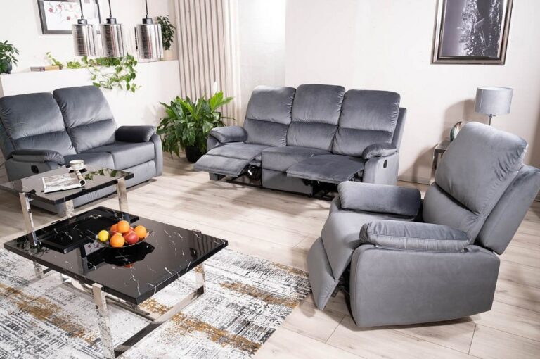 Диван-recliner SPENCER 2 velvet серый Bluvel 14 136 cmÂ â€” Ð¸Ð·Ð¾Ð±Ñ€Ð°Ð¶ÐµÐ½Ð¸Ðµ 5
