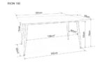 Обеденный стол RION белый мрамор 160x90 cmÂ â€” Ð¸Ð·Ð¾Ð±Ñ€Ð°Ð¶ÐµÐ½Ð¸Ðµ 6