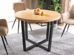 Раскладной обеденный стол PARKER 100-250x100 cm нат.шпон дубÂ â€” Ð¸Ð·Ð¾Ð±Ñ€Ð°Ð¶ÐµÐ½Ð¸Ðµ 4