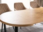 Раскладной обеденный стол PARKER 100-250x100 cm нат.шпон дубÂ â€” Ð¸Ð·Ð¾Ð±Ñ€Ð°Ð¶ÐµÐ½Ð¸Ðµ 8