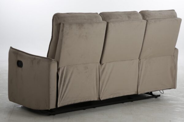 Диван-recliner 182cm TRAVIS 3 velvet темно-бежевый Bluvel 40Â â€” Ð¸Ð·Ð¾Ð±Ñ€Ð°Ð¶ÐµÐ½Ð¸Ðµ 4