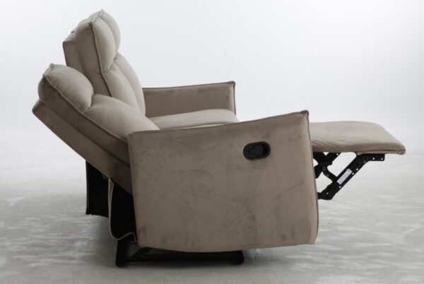 Диван-recliner 182cm TRAVIS 3 velvet темно-бежевый Bluvel 40Â â€” Ð¸Ð·Ð¾Ð±Ñ€Ð°Ð¶ÐµÐ½Ð¸Ðµ 3