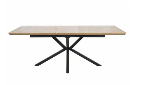 Раскладной обеденный стол LOGAN 160-200x90 cm нат.шпон дубÂ â€” Ð¸Ð·Ð¾Ð±Ñ€Ð°Ð¶ÐµÐ½Ð¸Ðµ 4