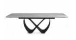 Раскладной обеденный стол INFINITY ceramic белый nature cloud 160-240x95 cmÂ â€” Ð¸Ð·Ð¾Ð±Ñ€Ð°Ð¶ÐµÐ½Ð¸Ðµ 4