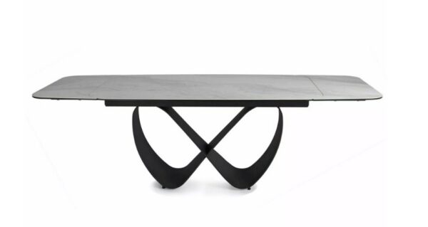 Раскладной обеденный стол INFINITY ceramic белый nature cloud 160-240x95 cmÂ â€” Ð¸Ð·Ð¾Ð±Ñ€Ð°Ð¶ÐµÐ½Ð¸Ðµ 4