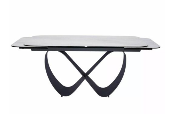 Раскладной обеденный стол INFINITY ceramic белый nature cloud 160-240x95 cmÂ â€” Ð¸Ð·Ð¾Ð±Ñ€Ð°Ð¶ÐµÐ½Ð¸Ðµ 5