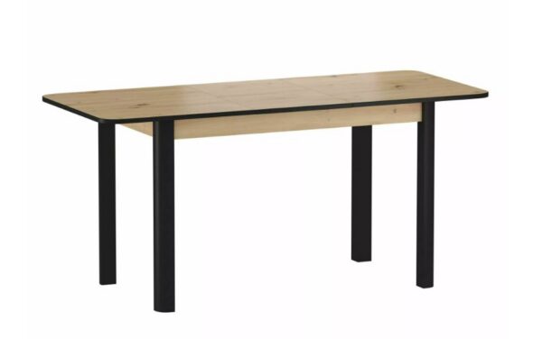 Раскладной обеденный стол DIEGO II дуб сонома/черный 120-160x68 cmÂ â€” Ð¸Ð·Ð¾Ð±Ñ€Ð°Ð¶ÐµÐ½Ð¸Ðµ 4