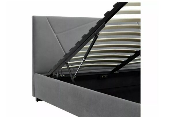 Кровать с подъемным механизмом 160x200 COLUMBIA velvet серый T192Â â€” Ð¸Ð·Ð¾Ð±Ñ€Ð°Ð¶ÐµÐ½Ð¸Ðµ 5