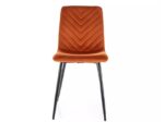 Стул DAREN velvet Bluvel 4215 корицаÂ â€” Ð¸Ð·Ð¾Ð±Ñ€Ð°Ð¶ÐµÐ½Ð¸Ðµ 3