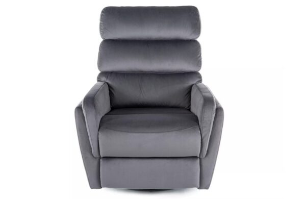 Кресло-reclainer ARGOS velvet Bluvel 14 серыйÂ â€” Ð¸Ð·Ð¾Ð±Ñ€Ð°Ð¶ÐµÐ½Ð¸Ðµ 3