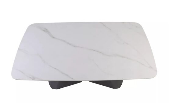 Раздвижной обеденный стол ARMANDO 160-240x90 cm белый/черныйÂ â€” Ð¸Ð·Ð¾Ð±Ñ€Ð°Ð¶ÐµÐ½Ð¸Ðµ 4