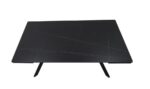 Раздвижной обеденный стол IMPERIA 180-240x90 cm черный мрамор/черныйÂ â€” Ð¸Ð·Ð¾Ð±Ñ€Ð°Ð¶ÐµÐ½Ð¸Ðµ 4