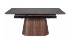 Раздвижной обеденный стол MONACO черный/орех 160-200x90 cmÂ â€” Ð¸Ð·Ð¾Ð±Ñ€Ð°Ð¶ÐµÐ½Ð¸Ðµ 4