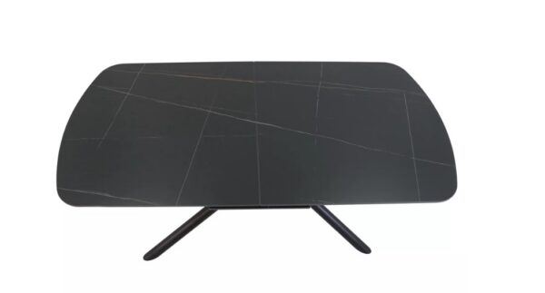 Раздвижной обеденный стол VECTOR черный 160-200x90 cmÂ â€” Ð¸Ð·Ð¾Ð±Ñ€Ð°Ð¶ÐµÐ½Ð¸Ðµ 4
