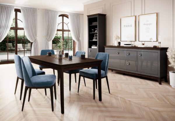 Kummut TISARO 24Z3LJ26 antratsiit kõrgläige 180 cm - Image 4