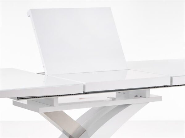 Раздвижной обеденный стол SANDOR 2 160-220/90/78 cm белыйÂ â€” Ð¸Ð·Ð¾Ð±Ñ€Ð°Ð¶ÐµÐ½Ð¸Ðµ 3