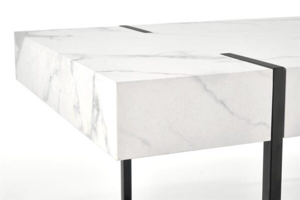 Журнальный стол BLANCA белый мрамор/черный 110/60/43 cmÂ â€” Ð¸Ð·Ð¾Ð±Ñ€Ð°Ð¶ÐµÐ½Ð¸Ðµ 4