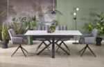Раскладной обеденный стол PLATAN 140-180/85/76 cm белый мраморÂ â€” Ð¸Ð·Ð¾Ð±Ñ€Ð°Ð¶ÐµÐ½Ð¸Ðµ 6