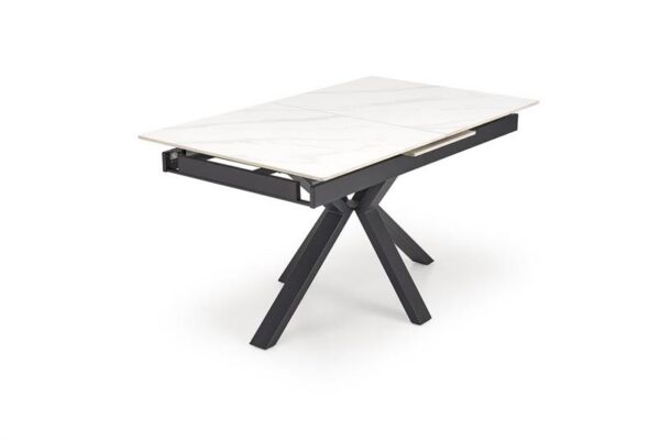 Раскладной обеденный стол PLATAN 140-180/85/76 cm белый мраморÂ â€” Ð¸Ð·Ð¾Ð±Ñ€Ð°Ð¶ÐµÐ½Ð¸Ðµ 4