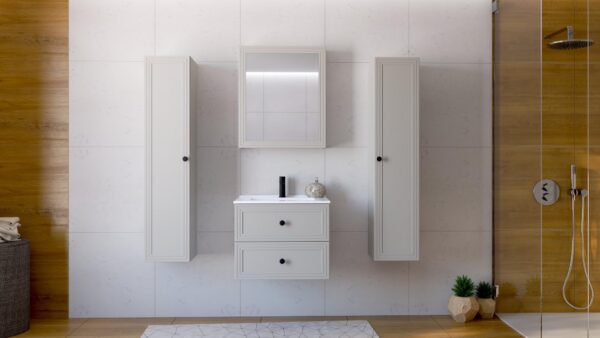 Шкаф-зеркало TORETO SLU-60, кашемирÂ â€” Ð¸Ð·Ð¾Ð±Ñ€Ð°Ð¶ÐµÐ½Ð¸Ðµ 4