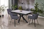 Раскладной обеденный стол PLATAN 140-180/85/76 cm белый мраморÂ â€” Ð¸Ð·Ð¾Ð±Ñ€Ð°Ð¶ÐµÐ½Ð¸Ðµ 7