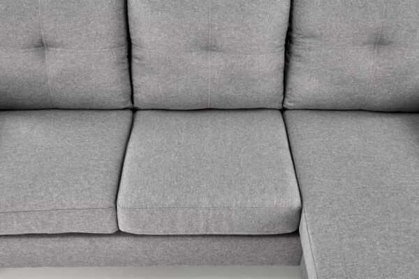 Диван с пуфом GERSON серый 180/130/80 смÂ â€” Ð¸Ð·Ð¾Ð±Ñ€Ð°Ð¶ÐµÐ½Ð¸Ðµ 5