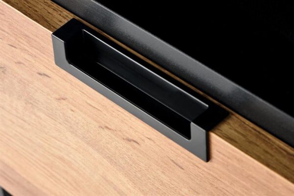 Прикроватная тумбочка SILVIA 40/40/52 cm дуб вотан/черныйÂ â€” Ð¸Ð·Ð¾Ð±Ñ€Ð°Ð¶ÐµÐ½Ð¸Ðµ 8