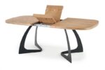 Раскладной обеденный стол VELDON дуб/черный 160-200/90/75 cmÂ â€” Ð¸Ð·Ð¾Ð±Ñ€Ð°Ð¶ÐµÐ½Ð¸Ðµ 4