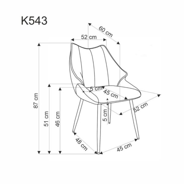 Стул K-543 серыйÂ â€” Ð¸Ð·Ð¾Ð±Ñ€Ð°Ð¶ÐµÐ½Ð¸Ðµ 9