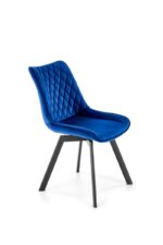 Стул с функцией вращения K-520 velvet синий Bluvel 86Â â€” Ð¸Ð·Ð¾Ð±Ñ€Ð°Ð¶ÐµÐ½Ð¸Ðµ 4