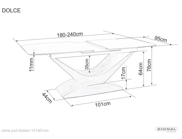 Стол Dolce керамикаÂ â€” Ð¸Ð·Ð¾Ð±Ñ€Ð°Ð¶ÐµÐ½Ð¸Ðµ 4