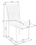 Стул K-436 темно-зеленыйÂ â€” Ð¸Ð·Ð¾Ð±Ñ€Ð°Ð¶ÐµÐ½Ð¸Ðµ 8