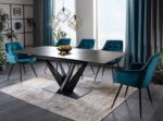 Раздвижной обеденный стол SORENTO ceramic черный мрамор 160-220x90cmÂ â€” Ð¸Ð·Ð¾Ð±Ñ€Ð°Ð¶ÐµÐ½Ð¸Ðµ 6