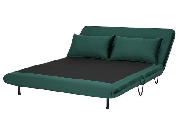 Диван-кровать ZENIA velvet зеленый 141cmÂ â€” Ð¸Ð·Ð¾Ð±Ñ€Ð°Ð¶ÐµÐ½Ð¸Ðµ 3