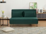 Диван-кровать ZENIA velvet зеленый 141cmÂ â€” Ð¸Ð·Ð¾Ð±Ñ€Ð°Ð¶ÐµÐ½Ð¸Ðµ 4