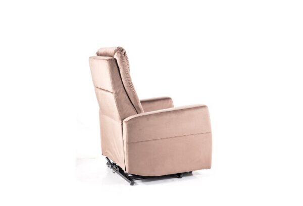 Кресло recliner (relax) ADONIS velvet темно-бежевый Bluvel 40Â â€” Ð¸Ð·Ð¾Ð±Ñ€Ð°Ð¶ÐµÐ½Ð¸Ðµ 3