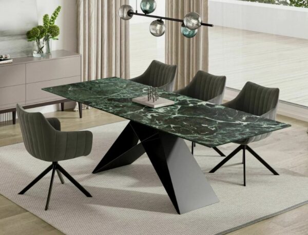 Раздвижной обеденный стол WESTIN ceramic morski verde alpi 160-240x90 смÂ â€” Ð¸Ð·Ð¾Ð±Ñ€Ð°Ð¶ÐµÐ½Ð¸Ðµ 3