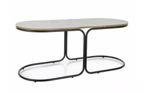 Журнальный стол с пуфами DUAl дуб артисан/черныйÂ â€” Ð¸Ð·Ð¾Ð±Ñ€Ð°Ð¶ÐµÐ½Ð¸Ðµ 4