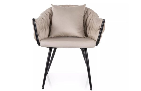 Стул NUVO velvet Bluvel 30 светло-бежевыйÂ â€” Ð¸Ð·Ð¾Ð±Ñ€Ð°Ð¶ÐµÐ½Ð¸Ðµ 3