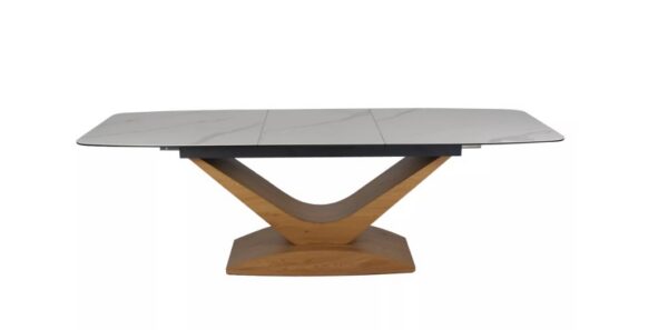 Раздвижной обеденный стол DOLCE ceramic белый statuario venato/дуб 180-240x95 cmÂ â€” Ð¸Ð·Ð¾Ð±Ñ€Ð°Ð¶ÐµÐ½Ð¸Ðµ 4