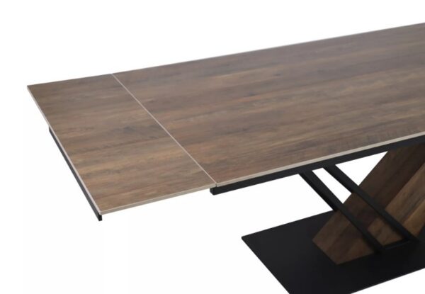 Раскладной обеденный стол GENESIS дуб legno/черный/дуб 180-240x90 cmÂ â€” Ð¸Ð·Ð¾Ð±Ñ€Ð°Ð¶ÐµÐ½Ð¸Ðµ 4
