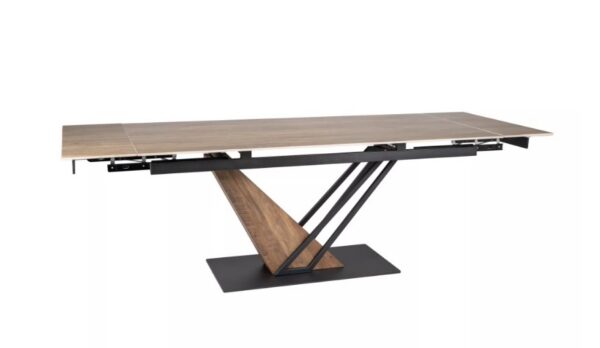 Раскладной обеденный стол GENESIS дуб legno/черный/дуб 180-240x90 cmÂ â€” Ð¸Ð·Ð¾Ð±Ñ€Ð°Ð¶ÐµÐ½Ð¸Ðµ 6