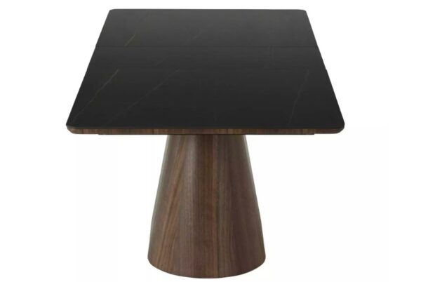 Раздвижной обеденный стол MONACO черный/орех 160-200x90 cmÂ â€” Ð¸Ð·Ð¾Ð±Ñ€Ð°Ð¶ÐµÐ½Ð¸Ðµ 5