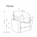 Кресло для отдыха PEGAS, ментоловыйÂ â€” Ð¸Ð·Ð¾Ð±Ñ€Ð°Ð¶ÐµÐ½Ð¸Ðµ 11